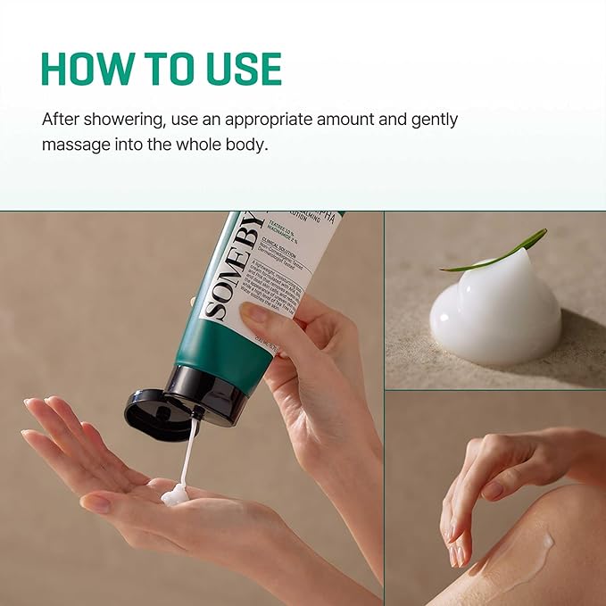 SOME BY MI AHA BHA PHA Miracle Calming Body Lotion – 6.76oz, 200ml – Korean Exfoliating Salicylic Acid Body Moisturizer for Dry Skin – Daily Hydration & Soothing Care with Centella – Korean Skin Care-GlimoraGlow