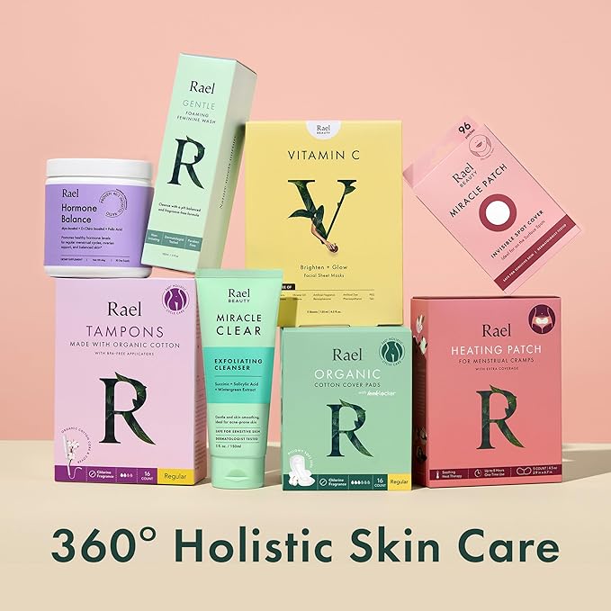 Rael Miracle Clear Cleansing Balm – Makeup Remover, Twist-Up Face Cleanser, Double Cleanse, Non-Comedogenic, with Rice Bran & Jojoba Oils, Vegan, Korean Skin Care, All Skin Types (1.69 fl oz)-GlimoraGlow