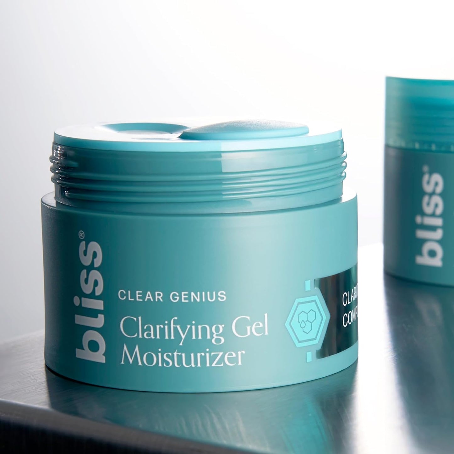 Bliss Clear Genius Clarifying Gel Moisturizer with CLARITY 5 Complex | Salicylic Acid, Niacinamide & Witch Hazel for Blemish-Prone Skin, 1.7 fl oz-GlimoraGlow