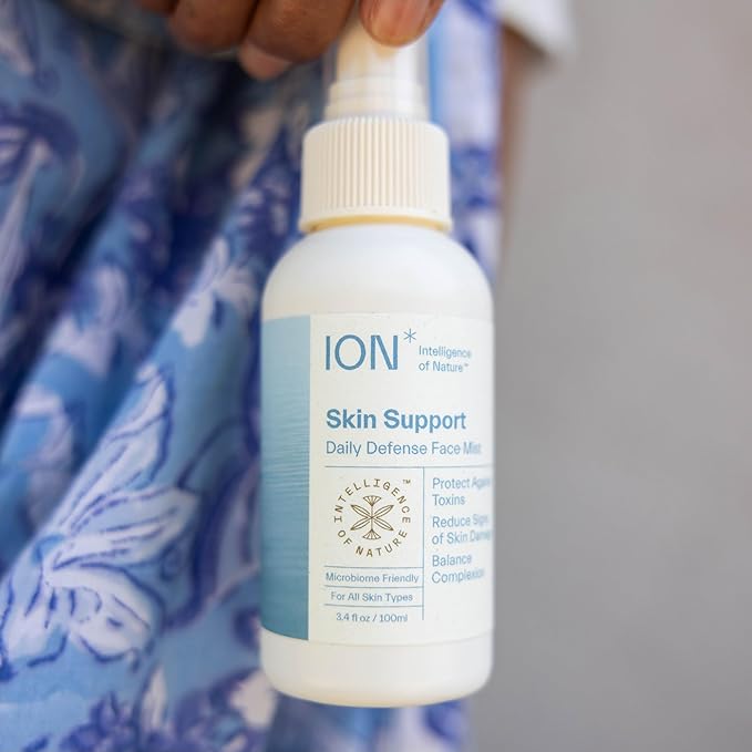 ION* Intelligence of Nature Skin Support | Skincare for Anti-Aging, Healthy Skin & Hydration to Defend Against Toxins, Reduce Redness, Improve Skin Microbiome (8 oz.)-GlimoraGlow