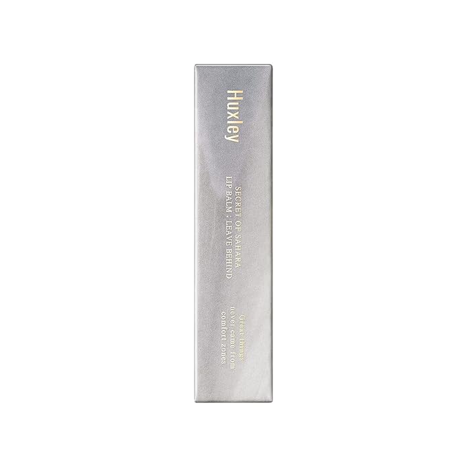 Huxley LIP BALM ; LEAVE BEHIND 1 MOROCCAN LINEN-GlimoraGlow