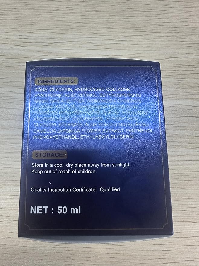 Retinol Cream for Face, Collagen Neck Creams for Tightening and Firming, Anti Aging Day & Night Facial Moisturizer for Women & Men, Instant Face Lift Wrinkle Cream 2-Pack-GlimoraGlow