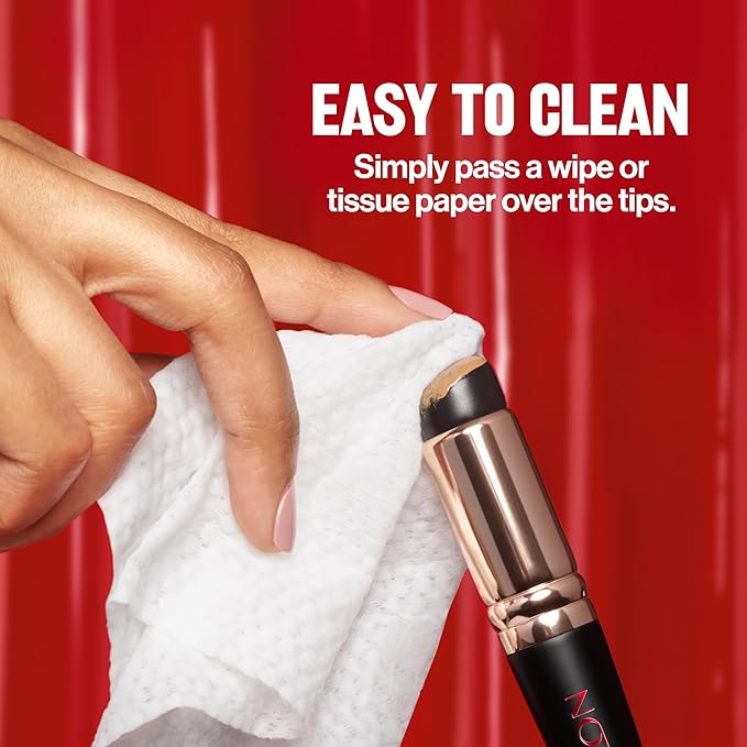 Revlon Dual Ended Jelly Makeup Blender Tool, Silicone Makeup Applicator for Blush, Bronzer, Concealer, Contour, Eyes, and Lips, 1 count-GlimoraGlow