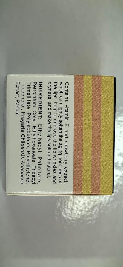 2 PCS Bee Lip Balm Honey Pot, Strawberry & Honey Lip Sleeping Masks Overnight, Hydrating Prevention Dry and Cracked Lip Scrubs Exfoliator Lip Care, Reduces Lip Lines-GlimoraGlow