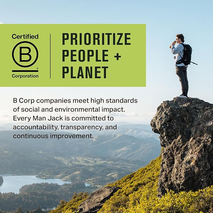 Every Man Jack Nourishing Coastal Moss Mens Body Wash for All Skin Types - Naturally Derived Ingredients - Cleanse and Hydrate Skin with Coconut and Glycerin - 24oz 2 Bottles-GlimoraGlow