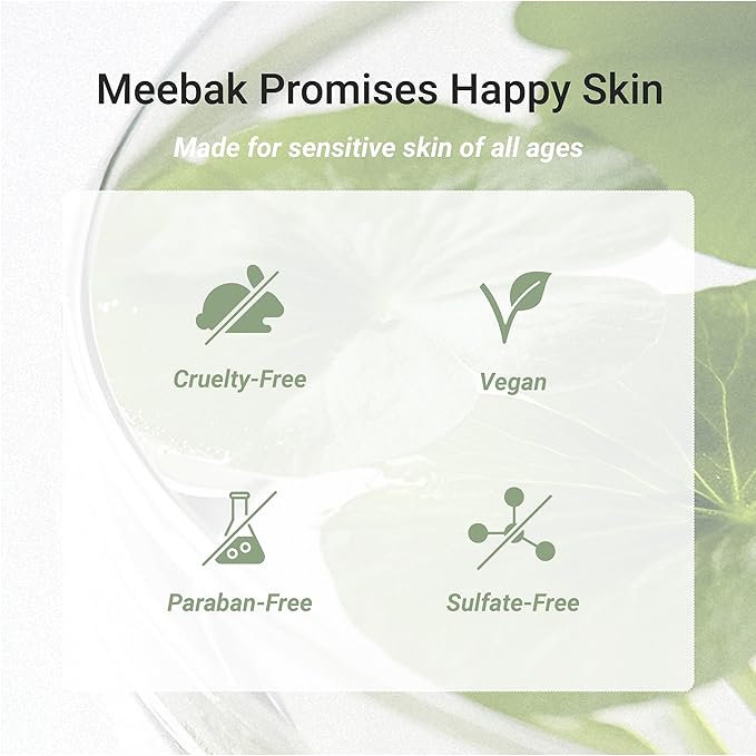Meebak Korean Vitamin C Serum | Brightening Dark Spot Remover | Soothing Anti Aging & Skin Brightening w/Centella Asiatica, Panthenol, & Adenosine-GlimoraGlow