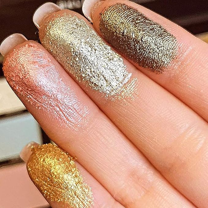 24 Shade Eyeshadow Palette Ibiza glamorous shimmers bold mattes strong pastel tones long lasting full pigment-GlimoraGlow