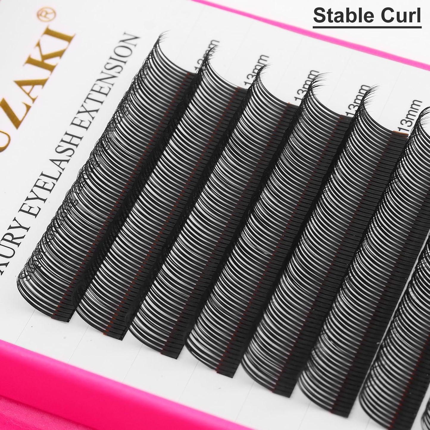 5D Flower Lash Extensions Spikes Lashes 0.07 Matte Black C Curl Lashes 14mm Volume Eyelash Extension Lash Trays Professional Use(5D Flower,0.07-C,14mm)-GlimoraGlow