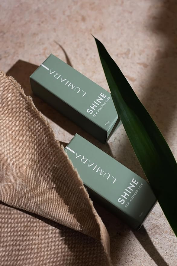 Lumiara Shine Anti Aging Eye Serum - Hydrating and Brightening Serum For All Ages & Skin Types - Organic, Paraben Free, Cruelty Free & Plant Based Wrinkle Reduction - Made In The USA - 15 ml-GlimoraGlow