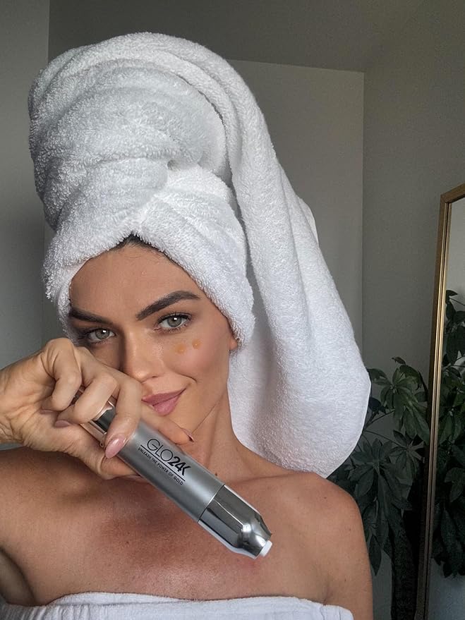 GLO24K Instant Wrinkle Filler for Face, XL Lifting Cream for Eye and Face, Lift and Tightening Non-Invasive with Hyaluronic Acid, 24k Gold, Peptides and Vitamins for Youthful Appearance, 1.2 fl oz-GlimoraGlow