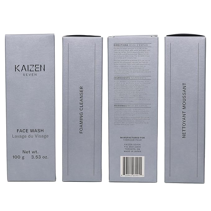 2-Step Set for Men | Made in Japan | Face Wash 100ML and Light Moisturizer 120ML-GlimoraGlow