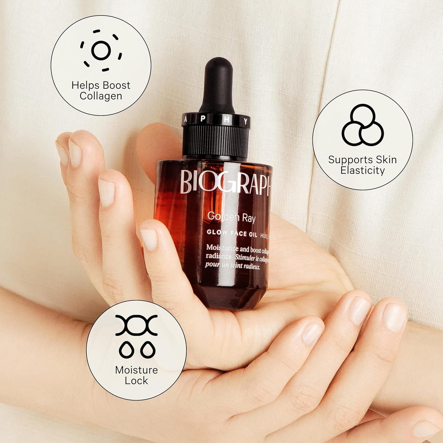 Face Oil Glow Beauty Treatment, 30ml. Anti-Aging Jojoba, Collagen Boosting Vitamin E, Hydrating Rosehip. All Skin Types. Organic Vegan Facial Oil for Women Rejuvinating Skincare & Face Moisturizer-GlimoraGlow