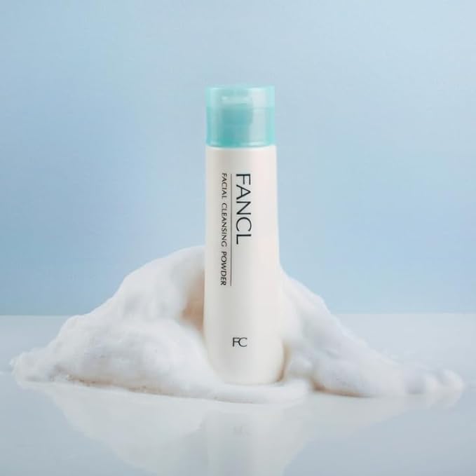FANCL Facial Cleansing Powder - Japanese Facial Cleanser, Face Wash, Luxurious Foaming Lather, Hydrating, Preservative Free, Clean Skincare for Sensitive Skin [US Exclusive Edition]-GlimoraGlow