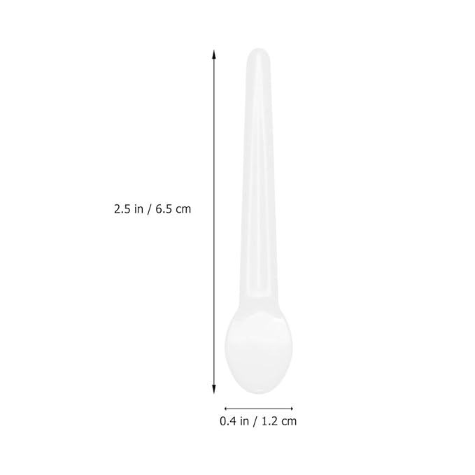 100pcs Makeup Scoop Cosmetic Scoop Face Cream Spatula Face Cream Scoop Face Mask Scoop Cosmetic Spatula Makeup Spoon-GlimoraGlow