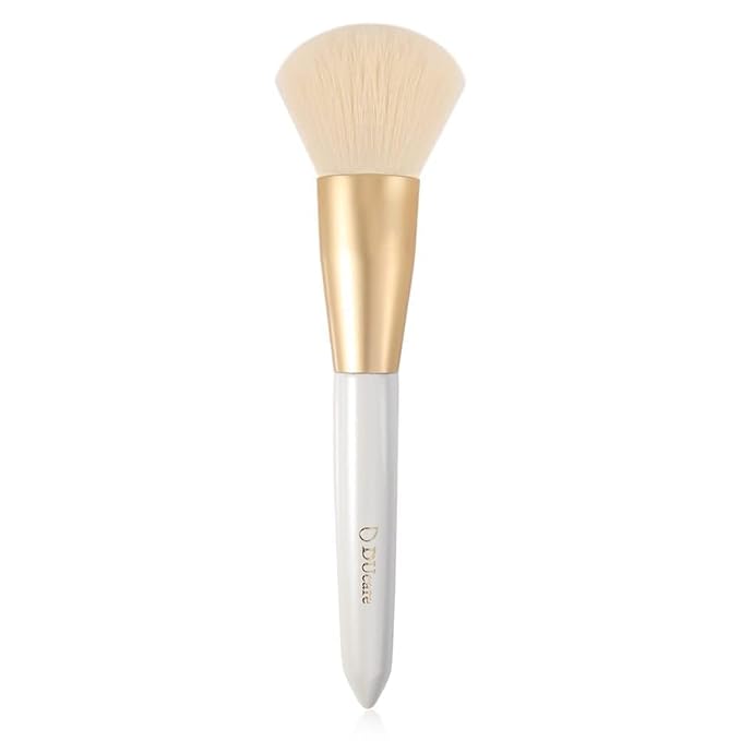 DUcare Powder Brush - Fluffy Large Makeup Brush With Soft Synthetic Bristles For Quick Makeup Setting and Blush for Flawless Application-GlimoraGlow