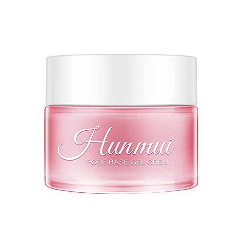 Hunmui Face Primer Pore Base Gel Cream，Magical Perfecting Base Face Primer Under Foundation Anti-Aging WrinklesShrink Pore Remove Fine LinesExfoliatingAnti-Oxidation.1Pcs-GlimoraGlow