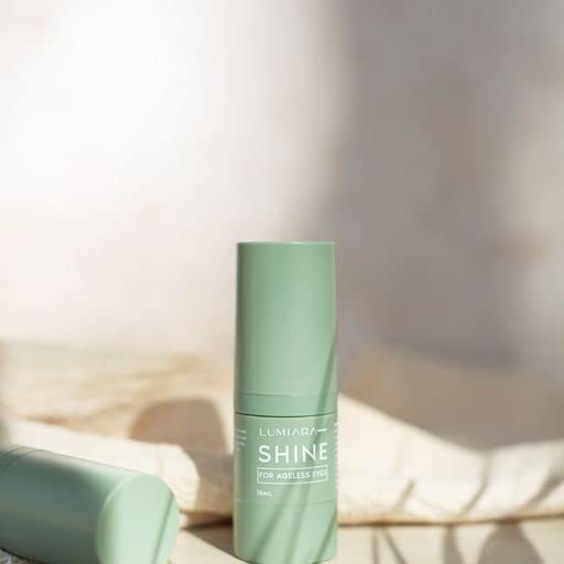 Lumiara Shine Anti Aging Eye Serum - Hydrating and Brightening Serum For All Ages & Skin Types - Organic, Paraben Free, Cruelty Free & Plant Based Wrinkle Reduction - Made In The USA - 15 ml-GlimoraGlow