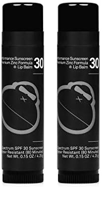 Sun Bum Signature SPF 30 Sunscreen Lip Balm | Vegan and Cruelty Free Broad Spectrum Water Resistant Chapstick with UVA/UVB Protection | .15 oz, Clear (Pack of 2)-GlimoraGlow