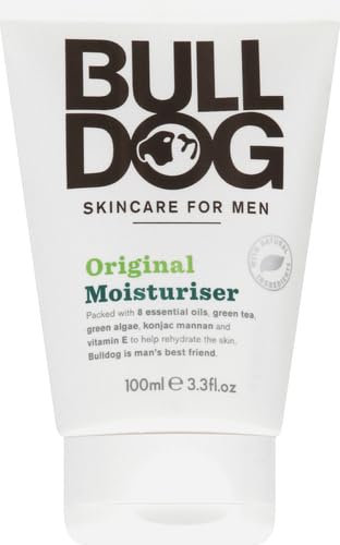 BULLDOG Mens Skincare and Grooming Face Moisturizer Original, 3.3 Fluid Ounce-GlimoraGlow