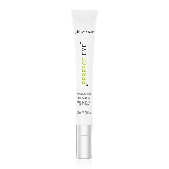 M. Asam Perfect Eye Serum with Grapeseed Oil & Hyaluronic Acid - Anti-Aging Eye Gel, Instant Eye Lift - reduces fine lines, wrinkles & dark circles, refreshing & cooling texture, 0.84 Fl Oz-GlimoraGlow