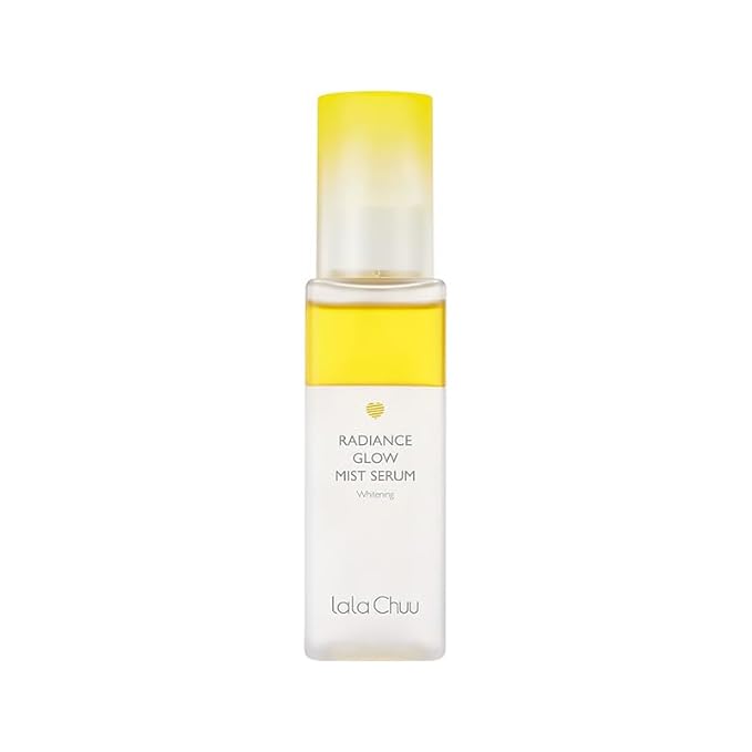 LALACHUU Glow Mist Serum – Hydrating & Soothing Face Mist Artemisia, Centella Asiatica, Evening Primrose, Korean Skin Care, Made in Korea, for Sensitive Skin (Radiance, 3.38 oz)-GlimoraGlow