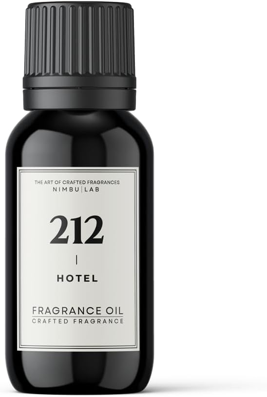 212 Hotel Fragrance Oil for Diffuser - Hotel Collection Oil with Euro Dropper Cup – Long-Lasting Home Fragrance – Scented Oils Gift – Home Luxury Scents 1.00 Fl Oz - Floral and Marine-GlimoraGlow