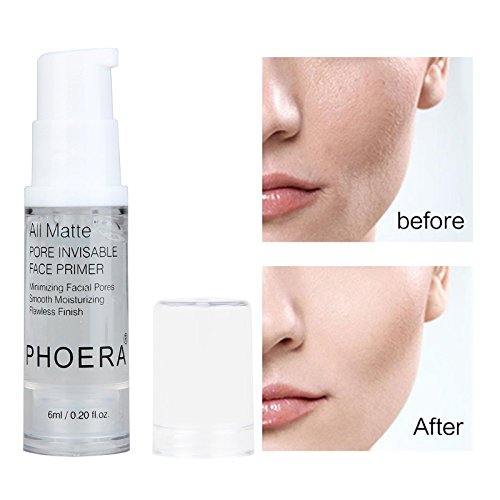 2 Pcs PHOERA Setting Powder and Face Primer, Control Oil Brighten Skin Color Cover Face Setting Loose Powder。 (02 Cool Beige + makeup primer)-GlimoraGlow