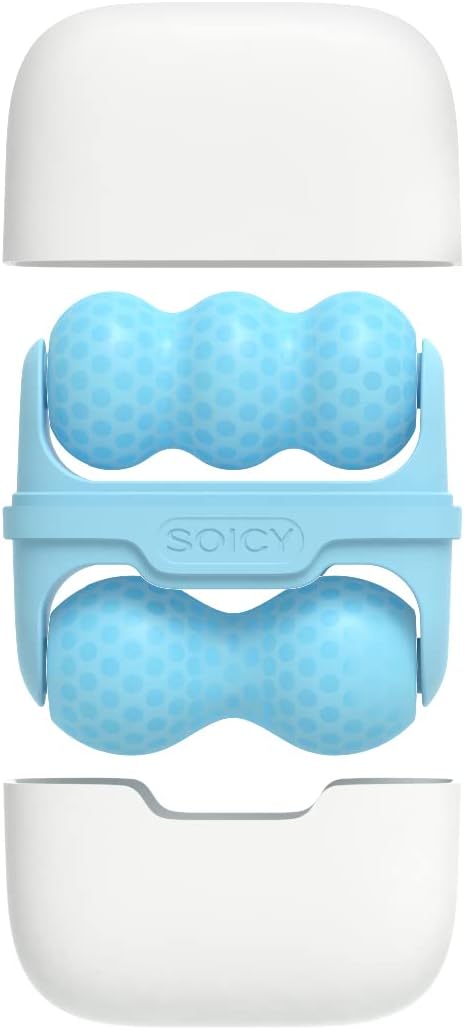 OPENDGO Ice Roller for Face Eyes Body,Cold Facial Ice Roller Massager for Eye Puffiness, Migraine, Pain Relief, Minor Injury, Facial Skin Care Products,2 in 1 Ice Face Roller Cold Therapy Tools-GlimoraGlow