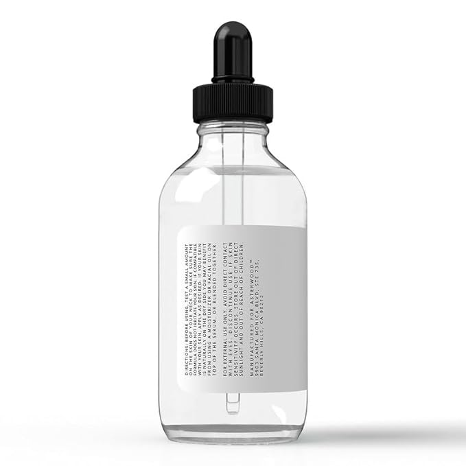 Asterwood Hyaluronic Acid Serum for Face - Plumping, Anti-Aging, Hydrating - Fragrance-Free - 4 Fl Oz-GlimoraGlow