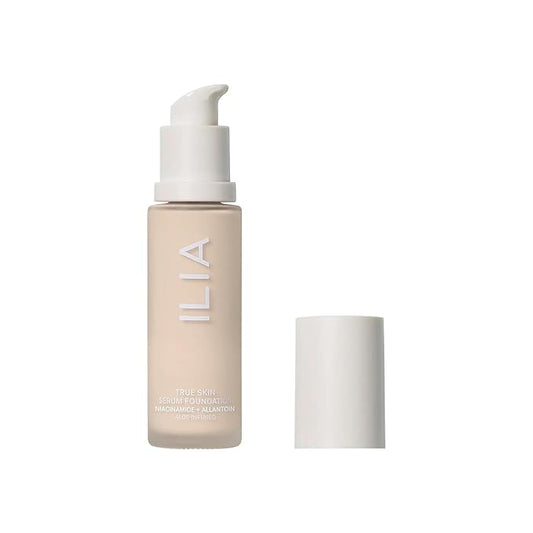 ILIA - True Skin Serum Foundation | Non-comedogenic, Cruelty-Free, Vegan, Weightless Feel, Buildable Coverage, Safe For Sensitive Skin (Mindoro SF.25)-GlimoraGlow