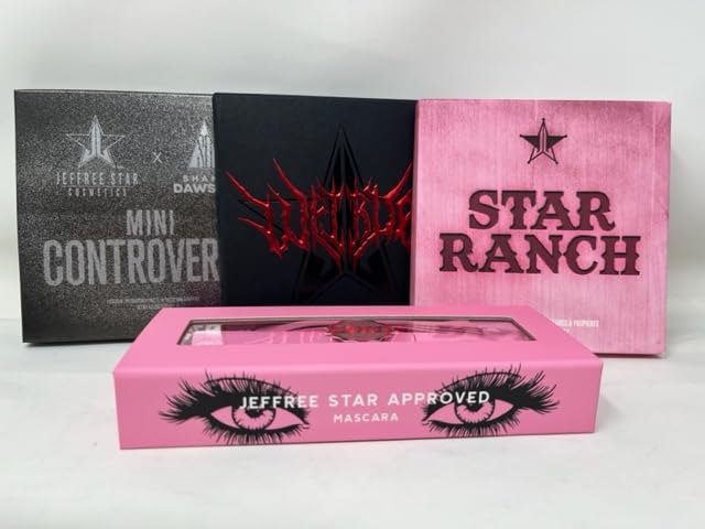 Jeffree Star Cosmetics Birthday Gift Box for Any Holiday Make Up Bundle Set - 4 pcs Bundle-GlimoraGlow