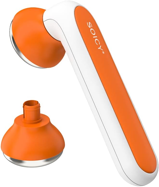ONLYSKY BEAUTY Cooling Ice Roller Facial Massage Roller for Face (Orange)-GlimoraGlow