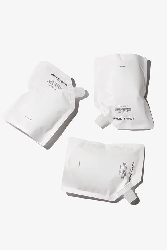 Grown Alchemist Body Cleanser, Geranium, Tangerine & Cedarwood. Gentle Body Wash that Hydrates and Cleanses Skin (500 ml).-GlimoraGlow