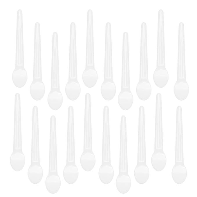 100pcs Makeup Scoop Cosmetic Scoop Face Cream Spatula Face Cream Scoop Face Mask Scoop Cosmetic Spatula Makeup Spoon-GlimoraGlow