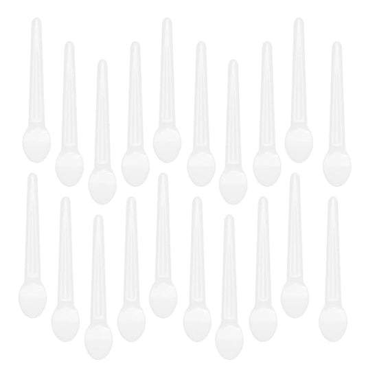 100pcs Makeup Scoop Cosmetic Scoop Face Cream Spatula Face Cream Scoop Face Mask Scoop Cosmetic Spatula Makeup Spoon-GlimoraGlow