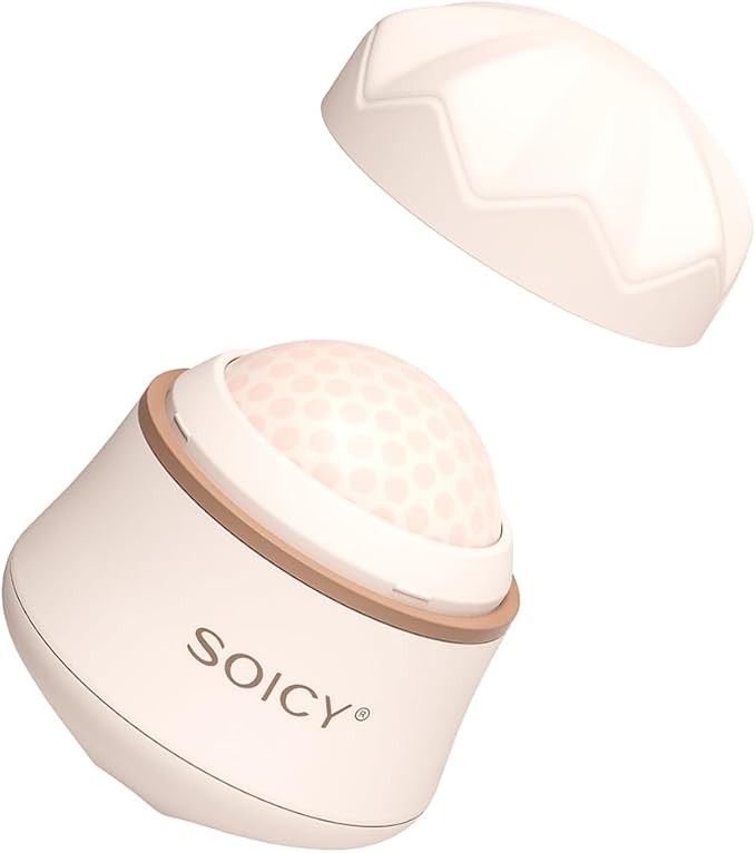 OPENDGO Facial Ice Roller 360° Rotating Massager Roller Ball Cooling Face Ice Roller for Reduce Puffiness and Relief Migraine, Pain,Ice Face Eye Massage Roller, Skin Care Tools-GlimoraGlow