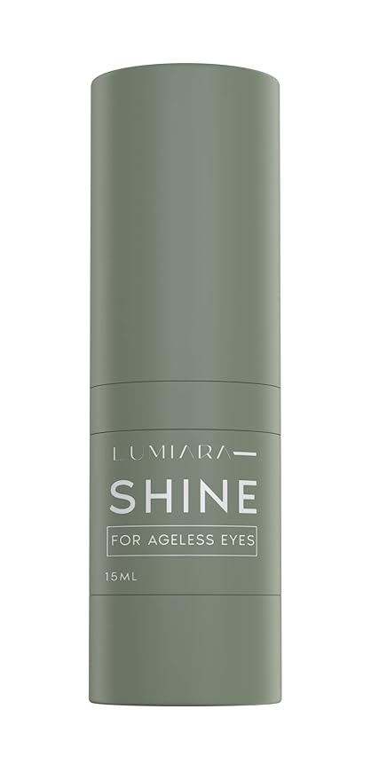 Lumiara Shine Anti Aging Eye Serum - Hydrating and Brightening Serum For All Ages & Skin Types - Organic, Paraben Free, Cruelty Free & Plant Based Wrinkle Reduction - Made In The USA - 15 ml-GlimoraGlow