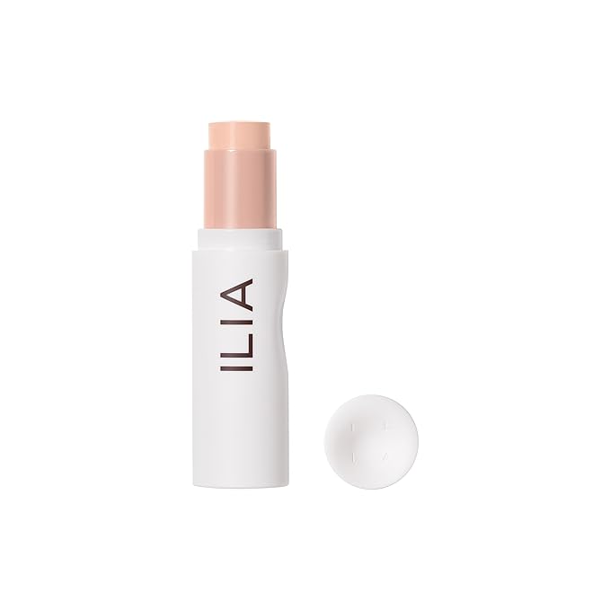 ILIA - Skin Rewind Complexion Stick - Foundation + Concealer + Skincare | Non-Toxic, Vegan, Cruelty-Free, Clean Makeup (5C - Pine, 0.35 oz | 10 g)-GlimoraGlow