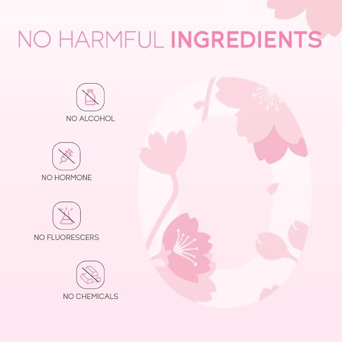 AKARY Cherry Blossom Eye Roller Serum Eye Moisturizer, Deep Hydration Eye Serum with Caffeine and Sodium Hyaluronate, Under Eye Cream to Reduce Dark Circles, Fine Lines, Smoothing Skin Care Treatment-GlimoraGlow