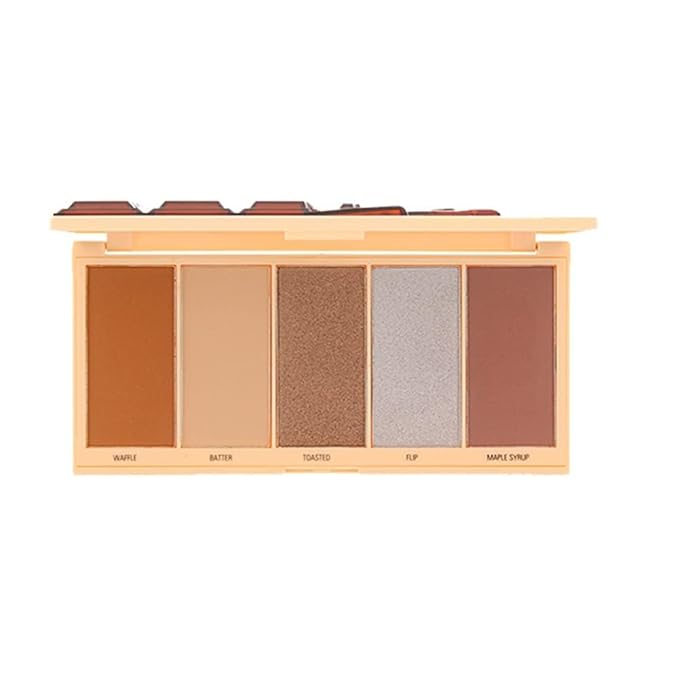 I Heart Revolution - CHOCOLATE FACE PALETTE - Contouring palette - WAFFLE-GlimoraGlow