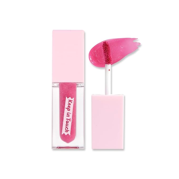 Jelly Plumper Tint | Non-Sticky, Long-Lasting Lip Gloss | Vegan and Cruelty-Free Korean Lip Tint (Berry Crush)-GlimoraGlow