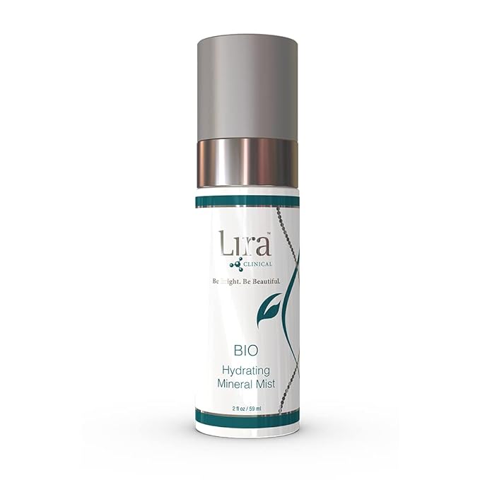 Lira Clinical BIO Hydrating Mineral Mist - Face Mist Hydrating Spray with Plant Stem Cells - Calming & Glowing Facial Mist - 2 Ounce-GlimoraGlow