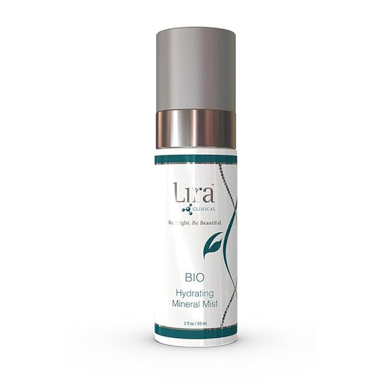 Lira Clinical BIO Hydrating Mineral Mist - Face Mist Hydrating Spray with Plant Stem Cells - Calming & Glowing Facial Mist - 2 Ounce-GlimoraGlow