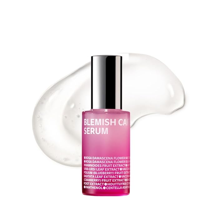 ISOI Blemish Care Up Serum for Face, Vegan Hydrating Serum for Smooth & Glass Skin Effect, Skin Barrier & Moisture Balance for Women, Korean Skin Care (0.85 fl. oz, 25ml)-GlimoraGlow