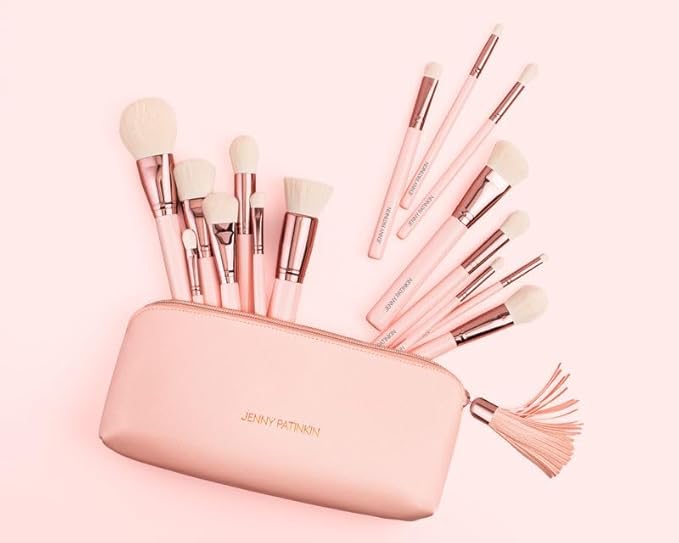 Luxury Sustainable Makeup Brush Set,-GlimoraGlow