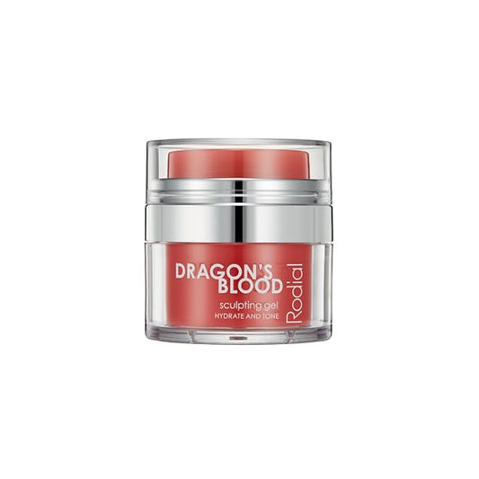 Rodial Dragon's Blood Sculpting Gel 0.3 fl oz - Rejuvenating, Ultra-Hydrating Face Cream - Refreshing Gel/Cream Formula - Triple Action Collagen Formula for a Firmer, Tighter and Smoother Skin Look-GlimoraGlow