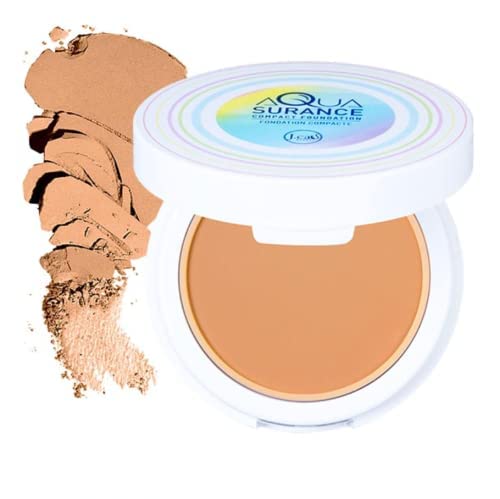 J.CAT BEAUTY Aquasurance Compact Foundation - Natural-GlimoraGlow