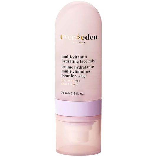 Evereden Kids Multi-Vitamin Hydrating Face Mist | Nourishing Face Spray, Preppy Skincare Essential for Ages 6+ | Clean Formula Safe for Sensitive Skin | Multi-Vitamin Complex, Peach & Mango Juice-GlimoraGlow