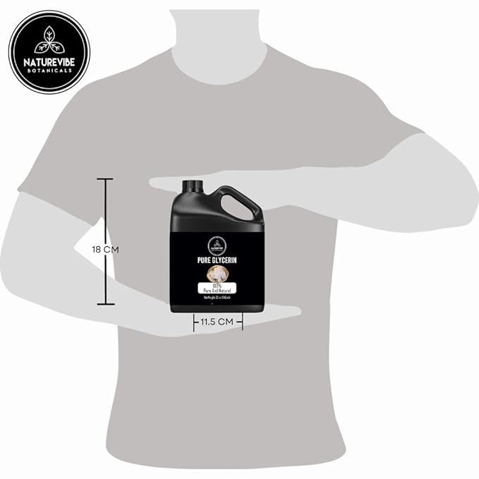 Naturevibe Botanicals Glycerine Liquid Oil 32 Ounces | 100% Pure and Natural | Great for Skin Care and Hair Care-GlimoraGlow