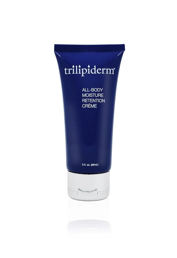 Trilipiderm 3 x All-Body Moisture Retention Creme 3x and All-Body Moisture Retention with Spf 30 Broad Spectrum 3oz size Travel Size 6-pack Sets - Air Travel, Gift, Purses, Gym Bag Lotion-GlimoraGlow